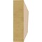 Ekena Millwork 2in. W x 8in. H x 24in. L Burlington Woodgrain TimberThane Rafter Tail, Primed Tan RFTUR02X08X24BURRCPR - alternate 4